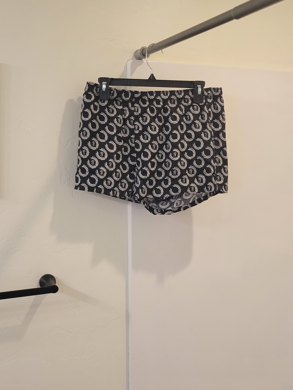 Victoria's Secret Pink. Black and White Patterned Sleep Shorts
